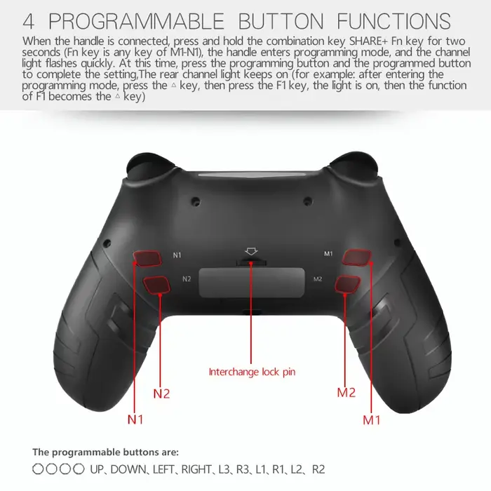 Contrôleur pour PS4 PS3 PS Playstation 4 3 PC contrôle sans fil Bluetooth Mobile Android TV manette de jeu