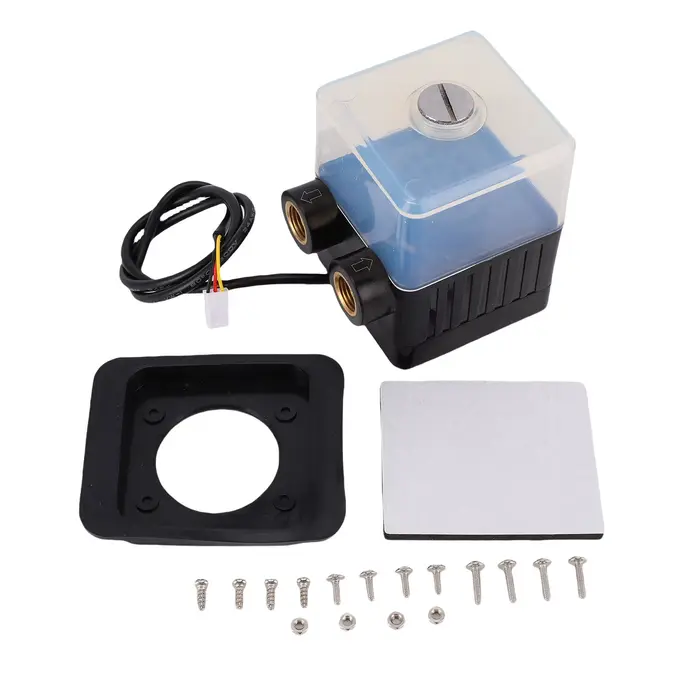 Pompe pour refroidissement liquide du processeur SC-400T 12v, ultra silencieuse et pompe pour refroi
