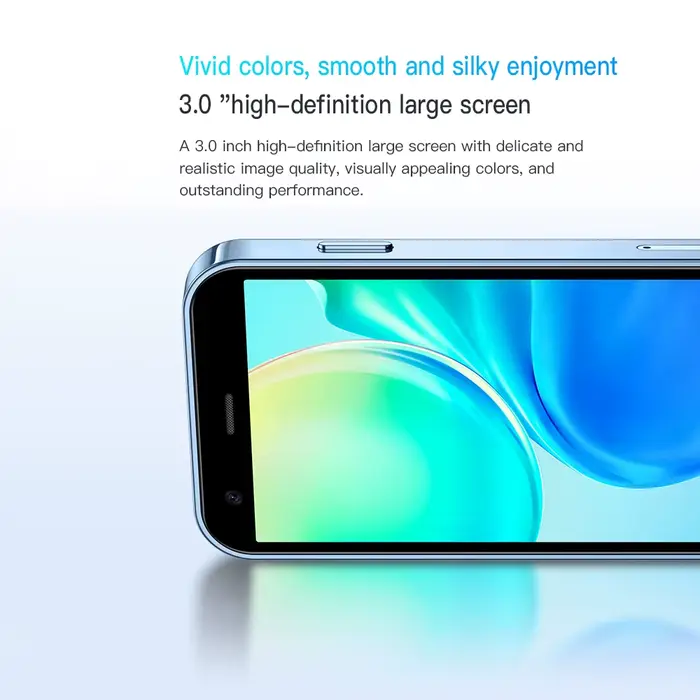 SOYES XS15 Mini Smartphone 3.0 "Android8.1 Quad-core 2GB RAM 16GB ROM double SIM veille réseau 3G petit téléphone