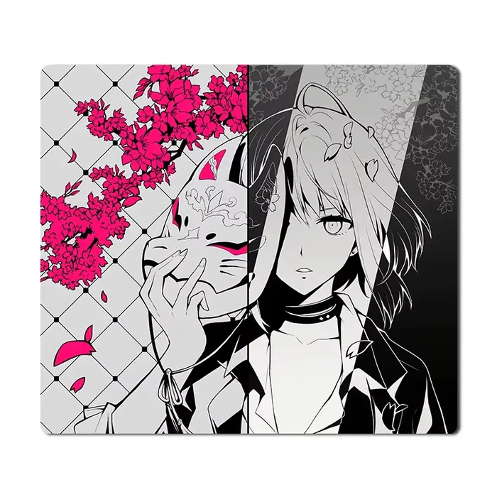 Skypad SORA tapis de souris de jeu en verre YUME Surface givrée lisse