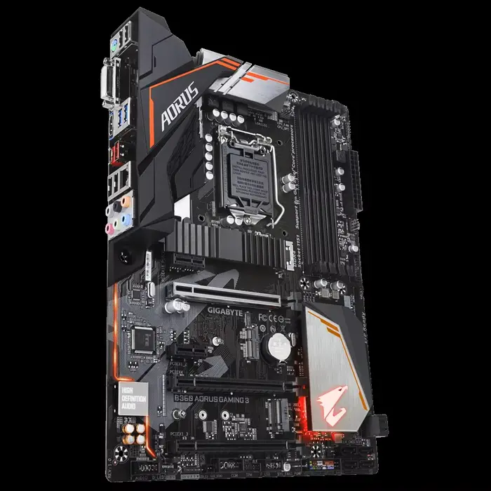GIGABYTE B360 AORUS GAMING 3 LGA 1151 4×DDR4 64GB PCI-E 3.0 1×DVI 1×HDMI 30.5×22.5cm