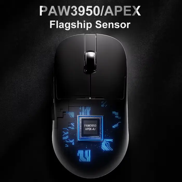 Souris de jeu sans fil AJAZZ AJ159 APEX/AJ159PRO avec base de charge magnétique RGB