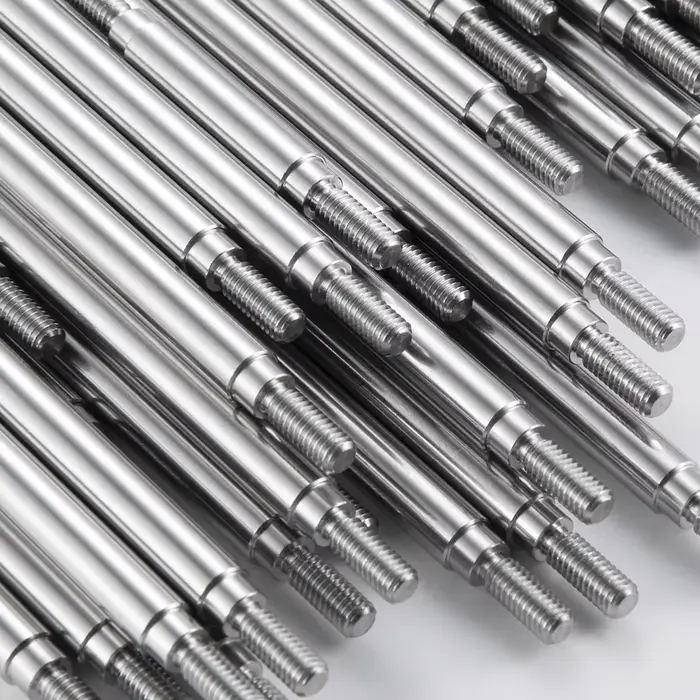 YEAHRUN 2 pièces ensemble de liaison en acier inoxydable tige de liaison M4 6x50-155mm pour Axial SC