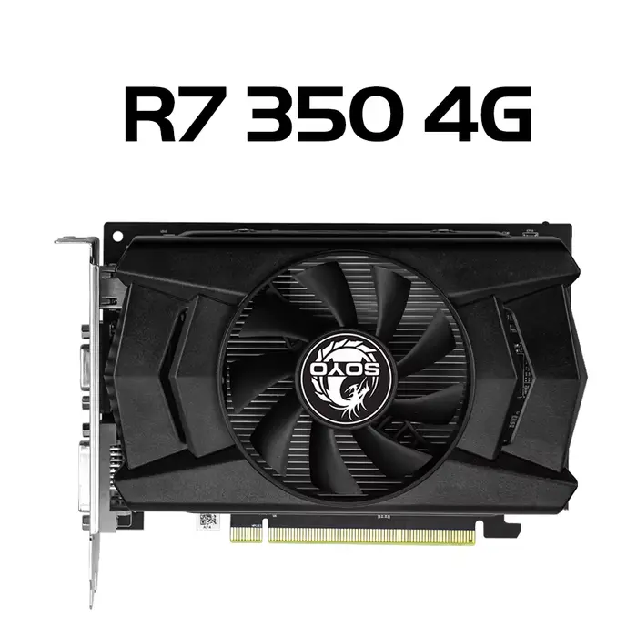 Carte graphique SOYO AMD Radeon RX 550 4G GPU RX 580 GDDR5