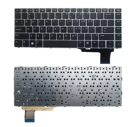 Nouveau clavier d'ordinateur portable américain pour HP EliteBook Folio 9470 9470M 9480 9480m avec r