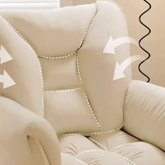 Chaise d'Ordinateur Confortable pour Chambre à Coucher de Fille