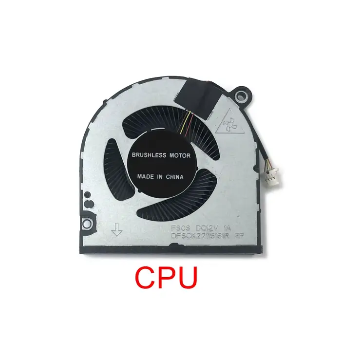 Nouvel ordinateur portable CPU GPU Ventilateur de refroidissement pour Acer Nitro V15 ANV15-51 de jeu ANV15-51-532J N23Q22 Refroidisseur FS0S FS0R DC12V l'autorisation 4 broches