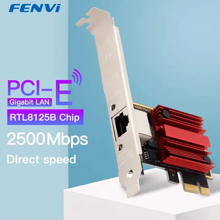 Carte réseau 2.5G PCI-E vers RJ45