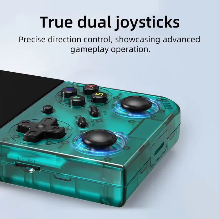 ANBERNIC 64 Bit RG 35XXPRO RG35XX PLUS Console de jeu rétro portable avec 64 Go de mémoire intégrée