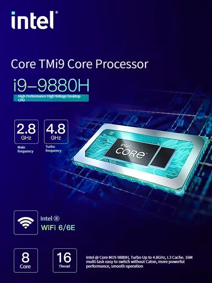 Nouvel ordinateur portable de jeu 2026 Intel Core i9-10885H i7 8750H GTX1650 4G Écran IPS 16