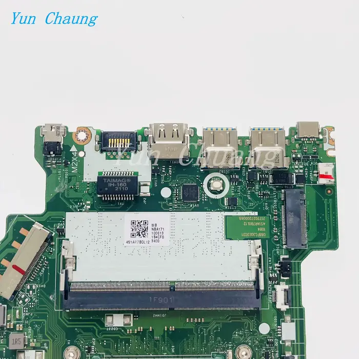 Pour Acer A515-56 A517-52 S50-53 carte mère d'ordinateur portable FH5AT LA-K093P LA-K091P NB.A1711.006