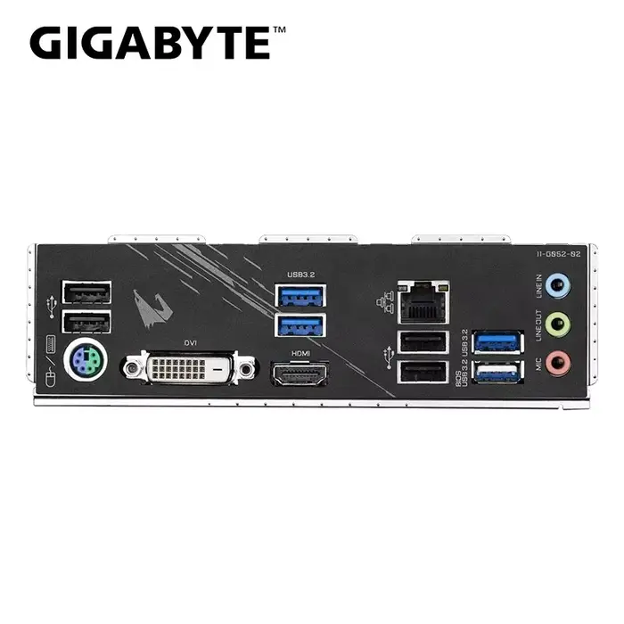 GIGABYTE Nouvelle carte mère B550M AORUS ELITE Micro-ATX Socket AM4 pour processeur Ryzen 5000 4000 3000 Series Dual Channel DDR4 SATA3 M.2