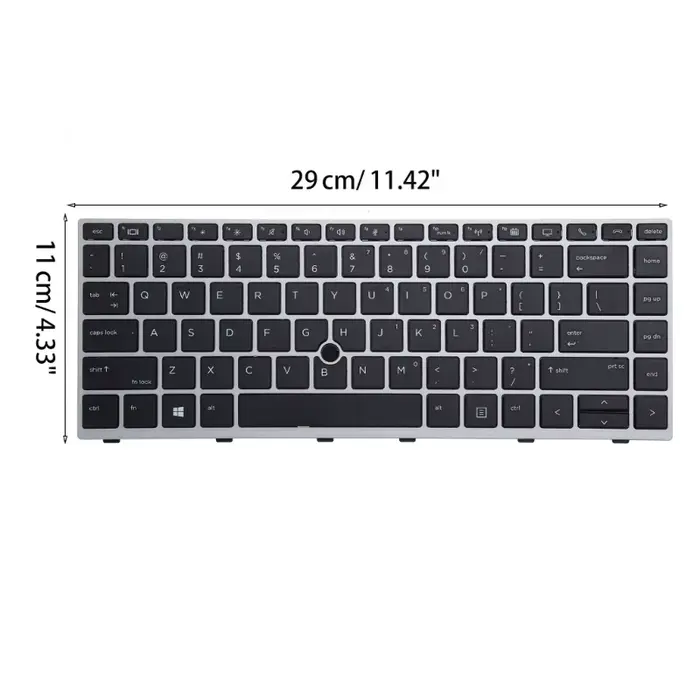 Clavier d'ordinateur portable anglais américain pour HP EliteBook 840 G5 846 G5 745 G5