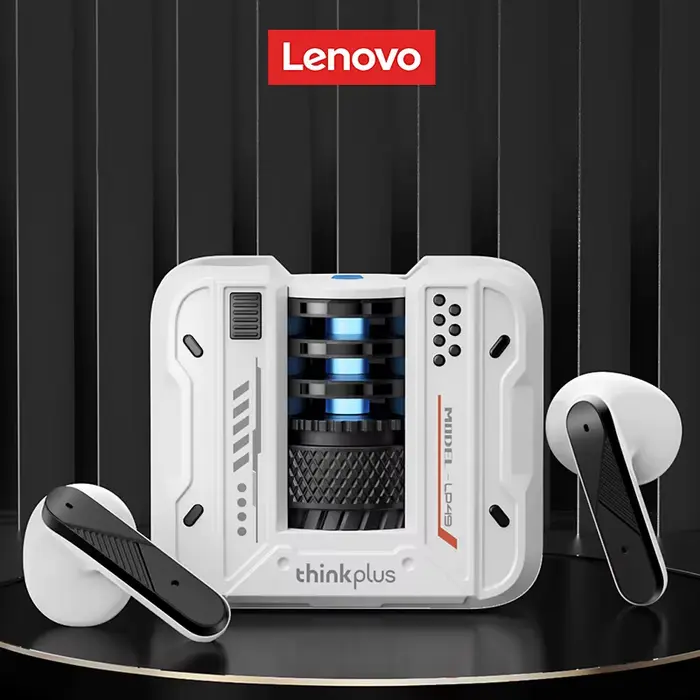 Lenovo – écouteurs de jeu sans fil LP49, oreillettes originales, réduction du bruit, Mode Daul, appe