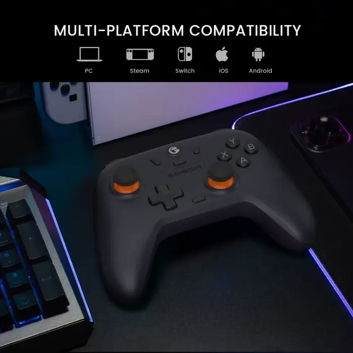 GameSir Nova Lite contrôleur de commutateur sans fil manette Bluetooth avec effet Hall pour Nintendo