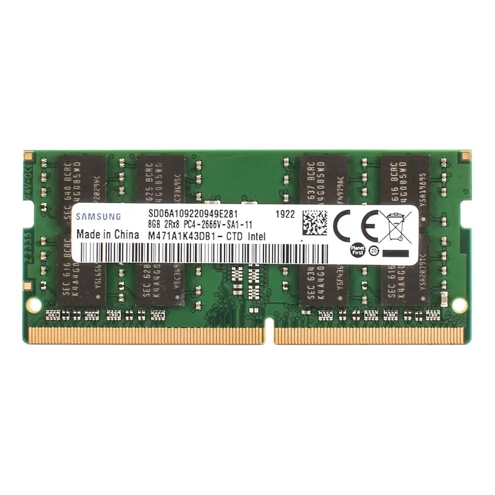 Mémoire SAMSUNG DDR4 SODIMM RAM 4GB 8GB 3200MHz 16GB 2666Mhz 2400MHz Ram pour ordinateur portable Memoria pour processeur Intel PC4 2400T 2666V 3200 LAPTOP