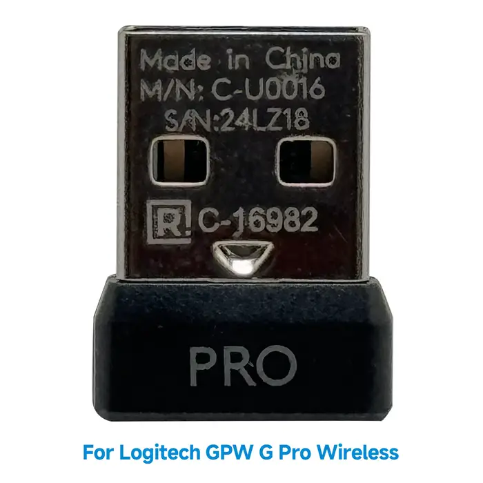 Récepteur USB pour Logitech GPW G Pro sans fil/GPXS G Pro X Superlight-dongle USB de souris, adaptat