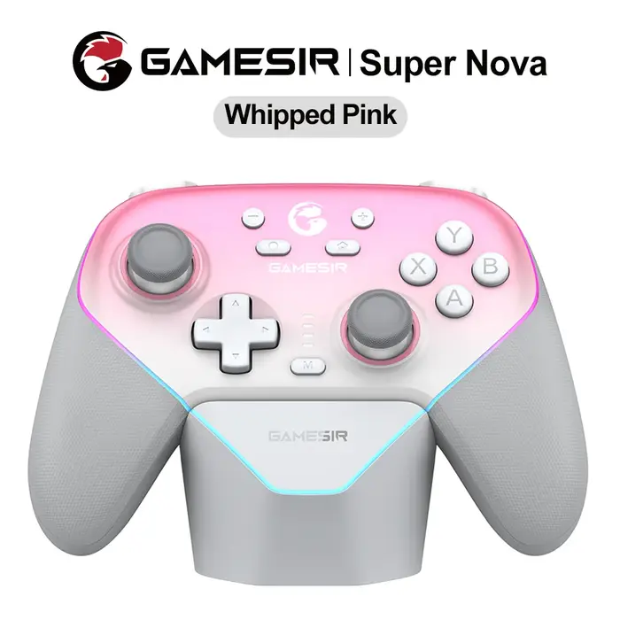 Gamesir Super Nova contrôleur de jeu manette de jeu Bluetooth sans fil avec bâtons de détection d'effet Hall pour Ninten