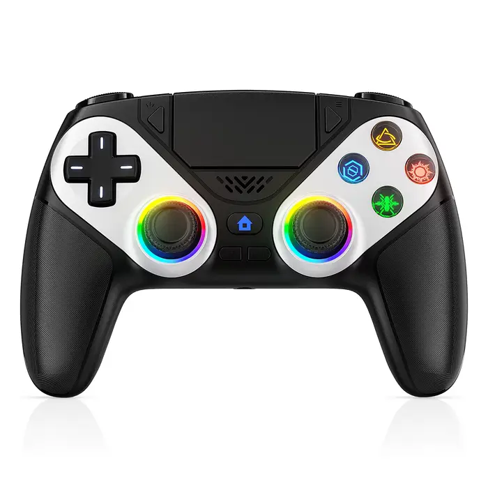 Manette de jeu sans fil pour Playstation 5, contrôleur PS5/PC, avec fonction Turbo, vibration, progr