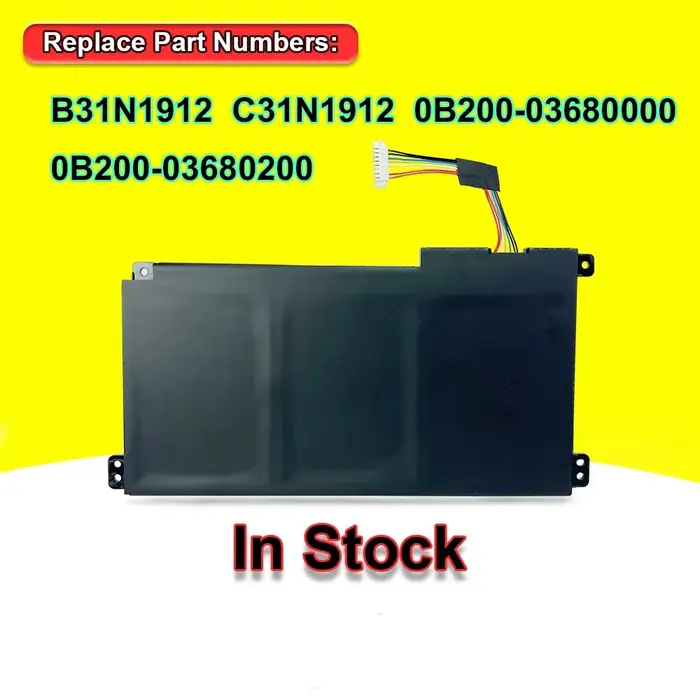 B31N1912 pour For Asus VivoBook 14 E410MA E510MA L410MA L510MA E410KA E510KA R522MA F414MA série C31N1912 batterie d'ordinateur portable 11.55V 42Wh