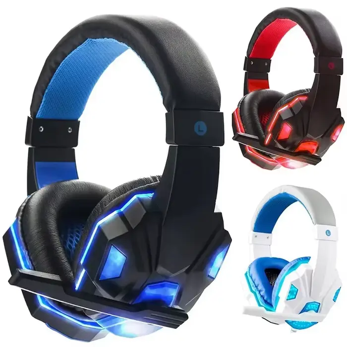 Casque de jeu filaire 3.5mm avec microphone réglable
