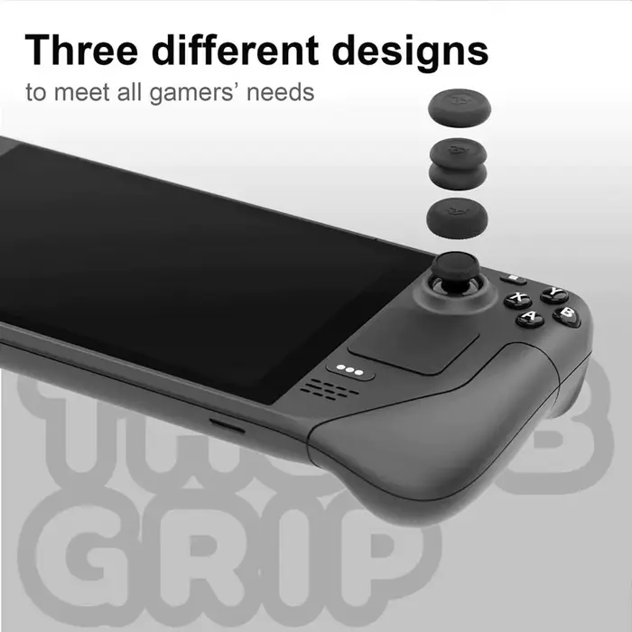 Capuchons de manette ergonomiques pour consoles de jeu Steam Deck