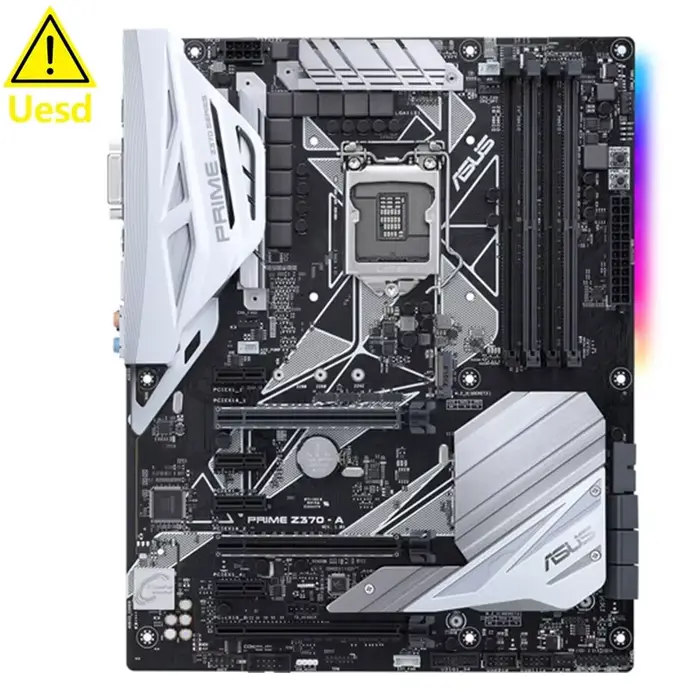 Bali Z370-A Motherbaord DDR4 64 Go Bureau M.2 PCI-E 3.0 Overlocking i7 i5 i3 Socket ZsuspecATX Compatible HDMI