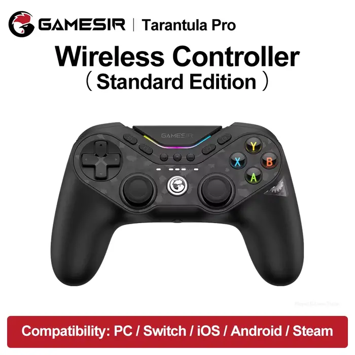 Manette de jeu GameSir Tarantula Pro pour PC, Nintendo Switch 2, Android, iOS, avec joysticks TMR Ha