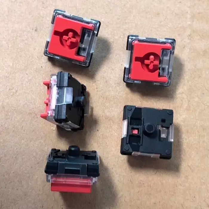 R53C claviers optiques à profil bas commutateurs effet lumière pour DeathStalker V2