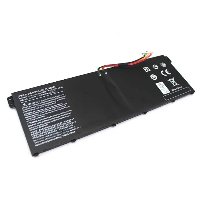 Batterie d'ordinateur portable AC14B8K 15.2V 3220mAh pour Acer Aspire 5 AN515-51 AN515-52 AN515-53 V3-371 V3-111 ES1-111 ES1-512 R3-131T R5-471T