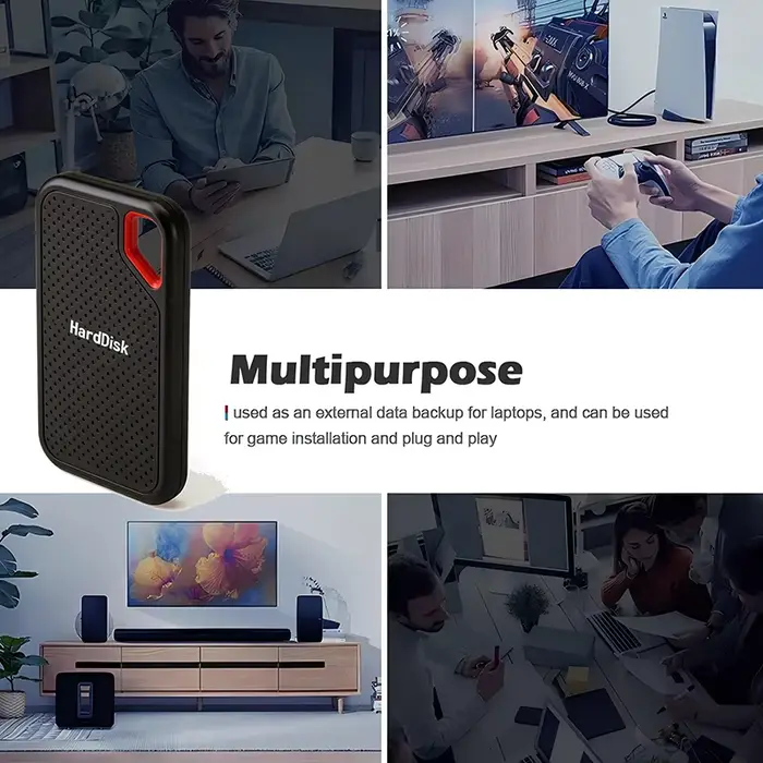 Disque SSD portable de grande capacité 128 To