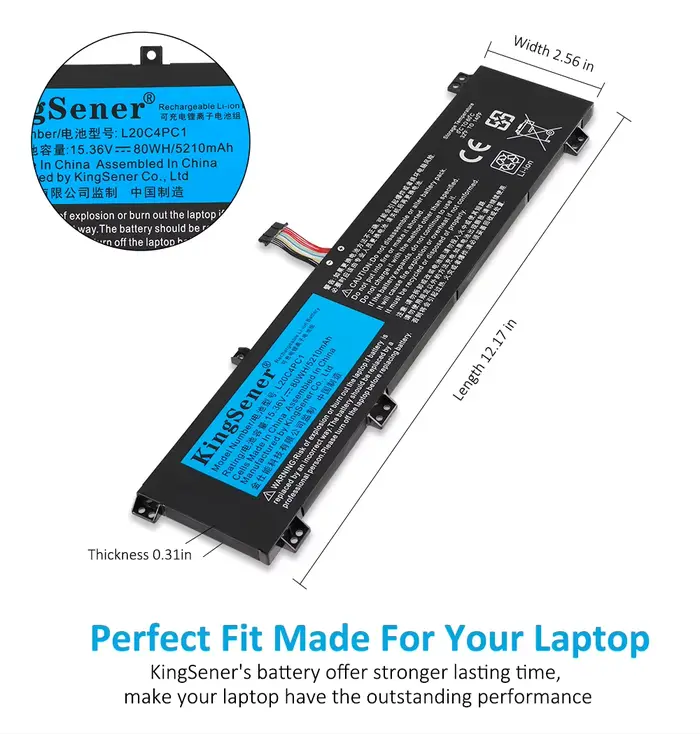 L20C4PC1 L20D4PC1 L20SafePC1 Batterie Pour Ordinateur Portable Lenovo Legion 5 15156 6 15ITH6H Pro-16ACH6