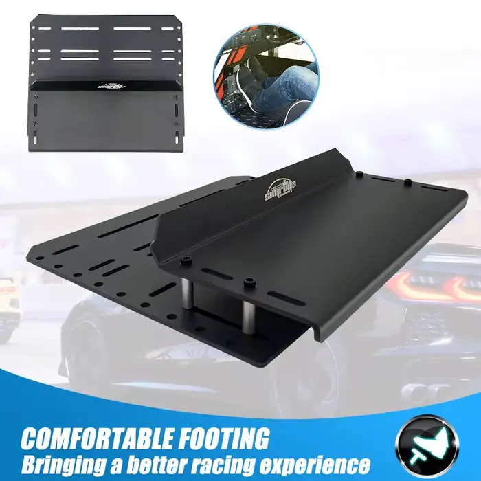 Station de simulateur de conduite Sim Racing Auto Pc pédales voiture Simulation volant plate-forme jeux de course vent Cockpit pédale pièces de mouvement
