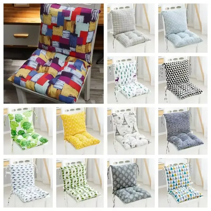 Coussin de siège confortable 2 en 1 avec support dorsal pour une position assise prolongée