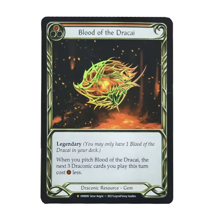 Cartes Proxy Premium Flesh and Blood en Feuille Métallique