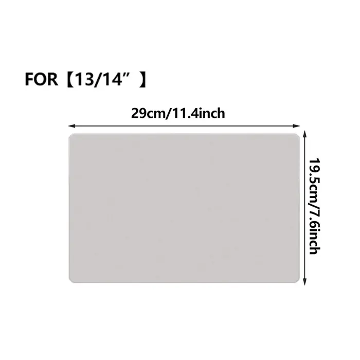 Chiffon de nettoyage pour écran d'ordinateur portable anti-poussière en microfibre pour MacBook Pro 13/15/16