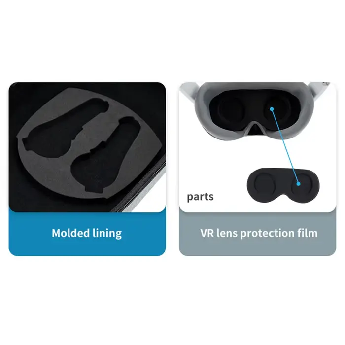 Étui de voyage rigide portable pour casque VR Pico 4