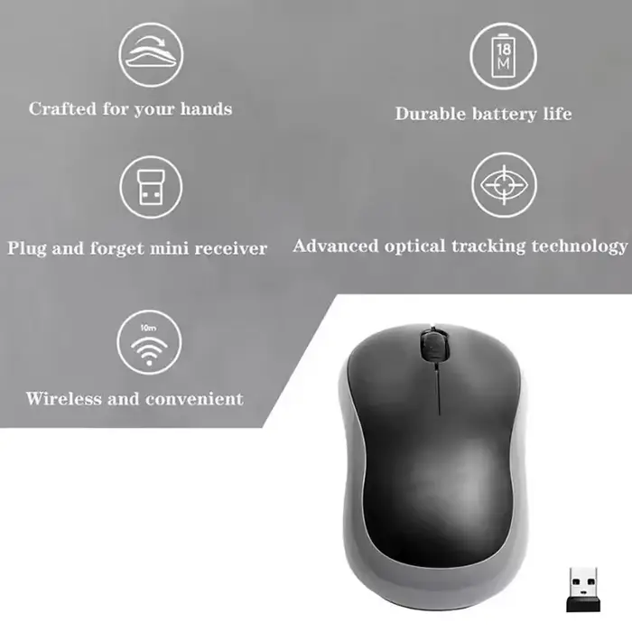 Nouvelle souris sans fil M185 Mini