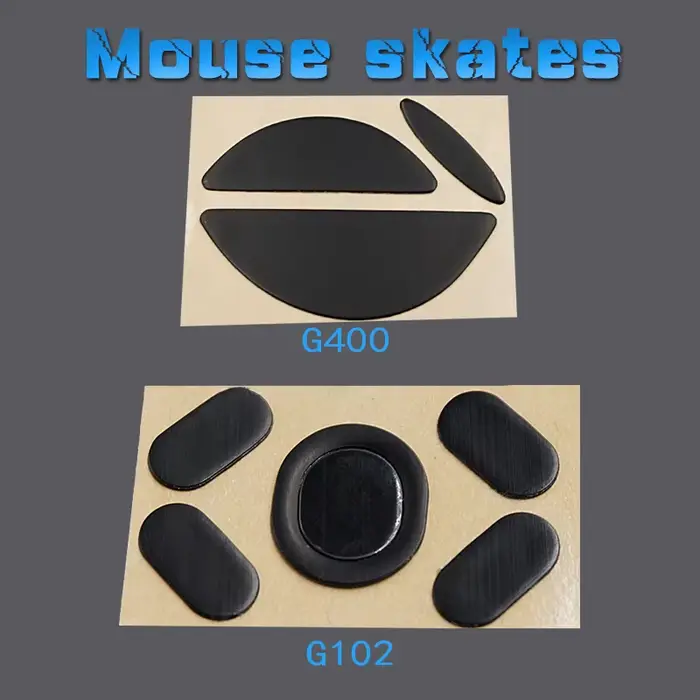 Patins de souris 3M pour Logitech G100 G102 Pro G300 G300s G302 G303 G304 G305 G400 G400S MX518 G402