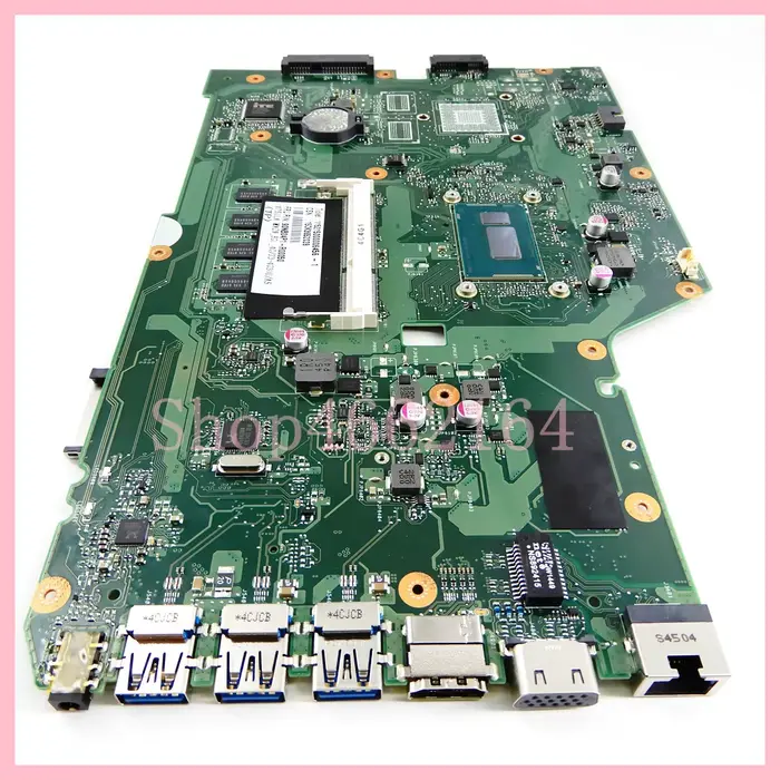 Carte mère X751LD i3 i5 i7-4e génération pour ordinateur portable Asus X751LA X751LAB