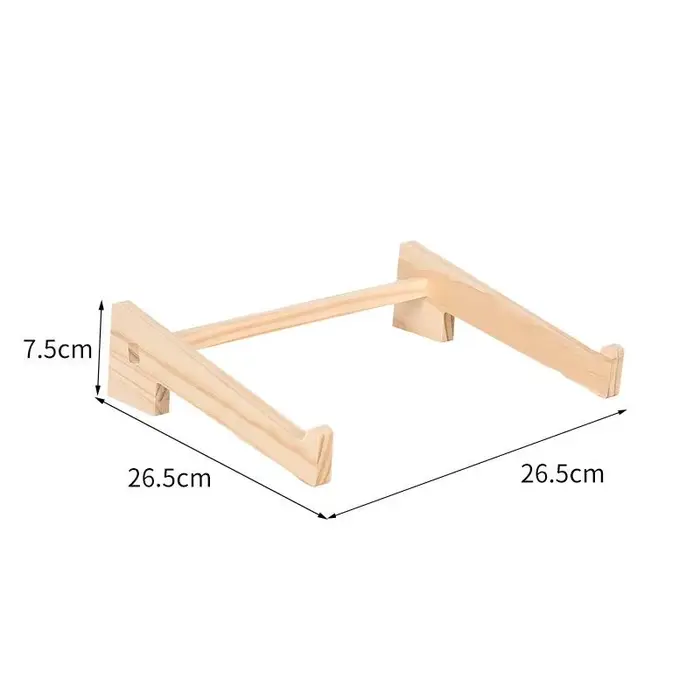 Support d'ordinateur portable en bois, 1 pièce, support de refroidissement pour ordinateur portable,