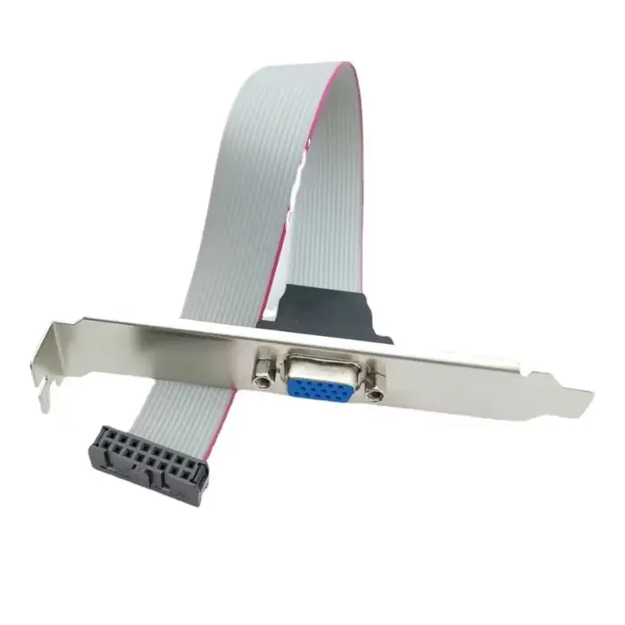 Carte graphique principale, Interface VGA 2.54mm FC-16P 16 broches femelle à 15 broches, support de 