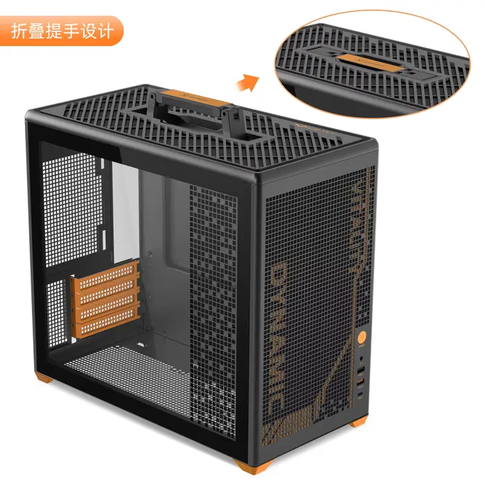 Boîtier PC X-GAMERX P80 ITX MATX avec côté transparent