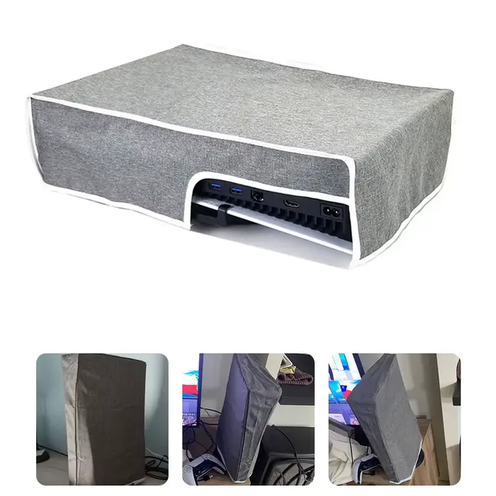 Housse de protection anti-poussière pour console de jeu PS5