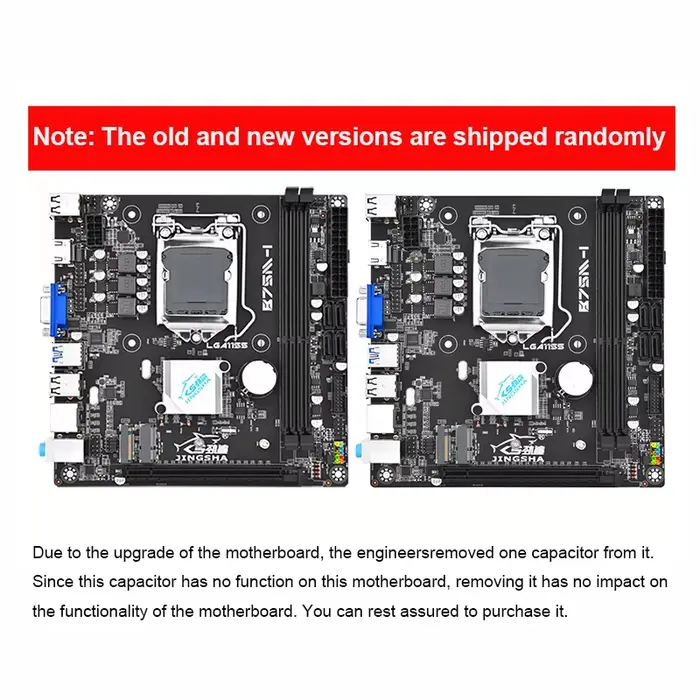 Carte mère Mini ITX B75 LGA1155 pour ordinateur de bureau