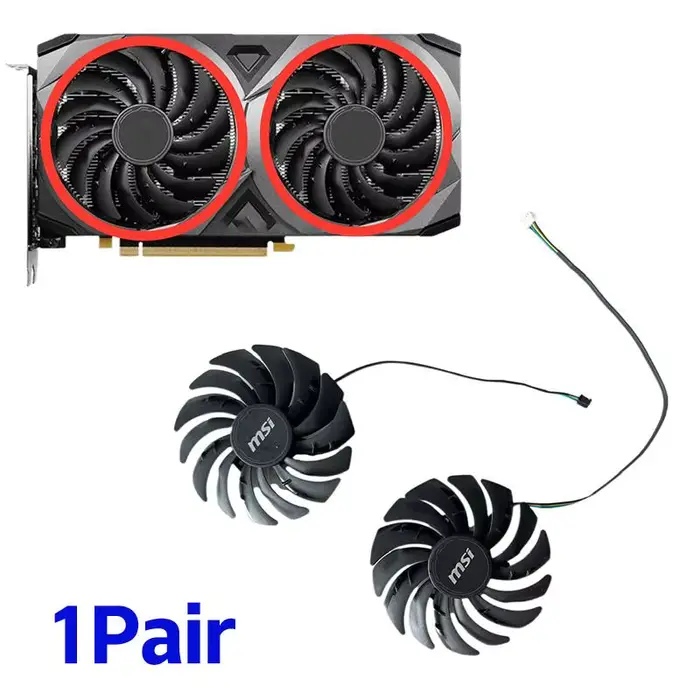 Ventilateur de carte graphique Premium adapté aux séries 3060Ti