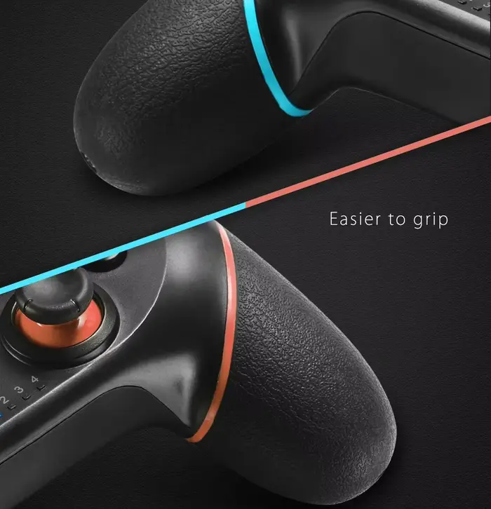Manette de jeu sans fil STORM WYRM avec fonctions Turbo et double Vibration réglables pour Switch/Switch Lite/Switch OLED