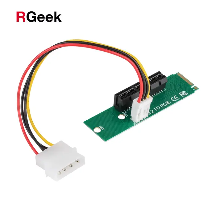 Adaptateur de carte Riser M2 M.2 vers PCI-E 4x 1x
