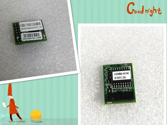 Module de gestion de serveur hôte original pour Asus ASMB8-IKVM Z10PC-D8