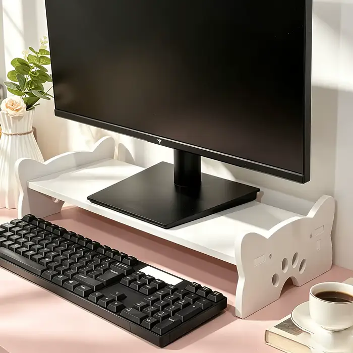 Support d'écran simple à un seul niveau pour moniteurs d'ordinateur de bureau